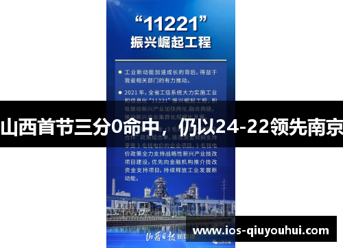 山西首节三分0命中，仍以24-22领先南京